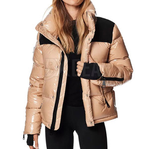 Chaqueta acolchada cálida de moda para mujer, ideal para actividades de invierno y al aire libre con tela suave - Product Image 4