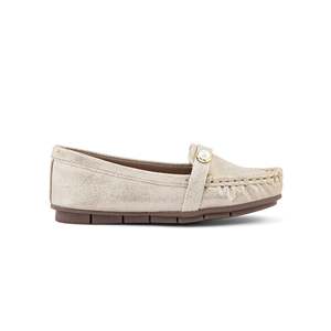 Mocassin formel doré pour filles - Product Image 4