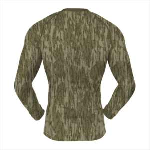Real Tree <b>Mens</b> Custom Crew Camouflage, Breathable Hunting Baselayer Camouflage 100% Hunting <b>Base</b> <b>Layer</b> for Man - Product Image 4