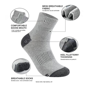 Calcetines Deportivos Cortos Personalizados de Alta Calidad al por Mayor para Hombre, Calcetines Deportivos Premium para Hombre y Mujer con Impresión Personalizada - Product Image 2