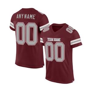 Maillots de football personnalisés respirants grande taille à manches courtes, fabrication en usine avec support de conception et solutions de fabrication sous marque privée - Product Image 1