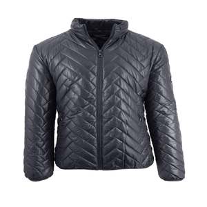 Chaqueta acolchada ligera de alta calidad para hombre, abrigo de golf con cuello levantado resistente al agua, Invierno Formal con cuello levantado con capucha - Product Image 2