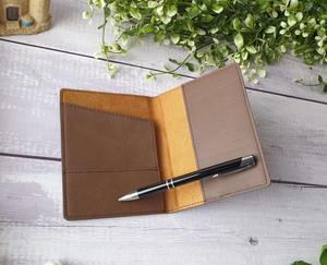 ชุดซองหนังใส่พาสปอร์ตและป้ายกระเป๋าสำหรับผู้ชาย LPT-0038B - Product Image 6