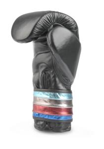 Guantes de boxeo de cuero rojo unisex RXN con palma antideslizante para cierre personalizables para entrenamiento - Product Image 2