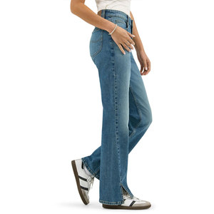 Jeggings de mezclilla de ajuste personalizado para mujer que combinan estilo de mezclilla con tela elástica cómoda - Product Image 3