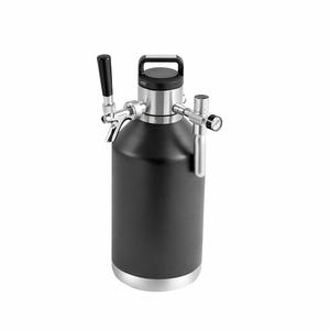 Mini-fût portable en acier inoxydable pressurisé avec robinet pour brassage artisanal <span class=keywords><strong>à</strong></span> domicile - Product Image 1