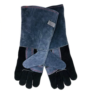Gants de soudage en cuir de haute qualité, grands gants de soudage en Kevlar, gants en cuir ignifugés résistants à la chaleur pour soudeurs - Product Image 5