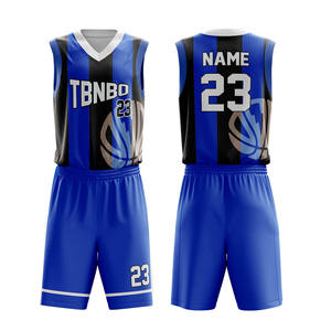 Personnalisé Nouvelle Arrivée Professionnel de Haute Qualité pour l'Entraînement Polyester Basket Ball Jersey Custom Design Basketball Uniformes - Product Image 2