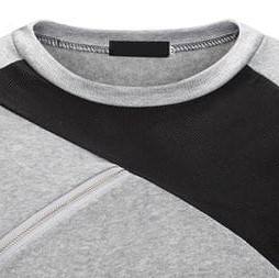 Sweat-shirts pour hommes 100% coton - Écologiques et respirants, col roulé, logo personnalisé, tailles personnalisées, vente en gros - Product Image 2
