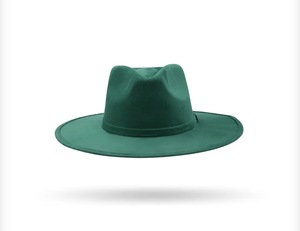 Sombrero Fedora Hecho a Mano de Poliéster/Algodón con Encaje, Ala Ancha, Casual, para las Cuatro Estaciones, Unisex, Disponible en Varios Colores, Origen México - Product Image 5