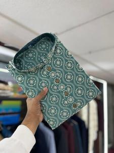 มารูติแฟชั่นอินเดียแบบดั้งเดิมปักกระจกงานปาร์ตี้ผ้าฝ้ายแขนเต็มหลากสีงานปัก - Product Image 5