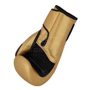 2025 Top Fashion Custom Made 8oz Professional Leather <b>Moisture</b> Wicking High Quality Training Boxing <b>Gloves</b> for Martial Arts - Product Image 5
