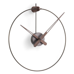 Good Selling Iron <b>Clock</b> Wall <b>Art</b> Hotel Home Office Bedroom Handmade Decorative Geometric Floral Design Luxury Metal Wall - Product Image 5