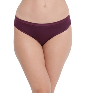 Conception OEM sur mesure 100% coton couleur marron solide culottes pour femmes culotte taille basse pour femmes au meilleur prix du Bangladesh - Product Image 1