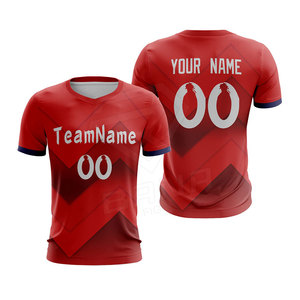 Maillot de football d'équipe personnalisé col rond haute qualité unisexe Design original 100% polyester doux confortable BANA FIGHT WEAR - Product Image 6