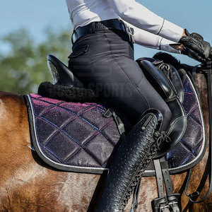 Tapis de selle léger pour cheval avec tissu en coton respirant, dernier design pour l'entraînement équestre - Product Image 5