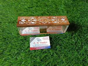 Organisateur de bonbons en acrylique fait à la main avec couvercle en bois incrusté de nacre, boîte cadeau de luxe de qualité supérieure pour les occasions du Ramadan et de l'Aïd - Product Image 2