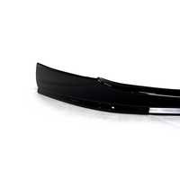 Lèvre avant style AMG Sport en ABS noir brillant pour Mercedes Benz Classe A W177 2018 et plus