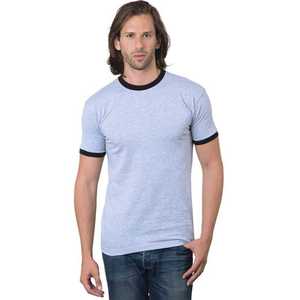 Camiseta Premium de Cuello Redondo Unisex, 100% Algodón de Punto, Detalles en Contraste, Estilo Vintage, Antiarrugas, para Impresión DTG y Serigrafía - Product Image 3