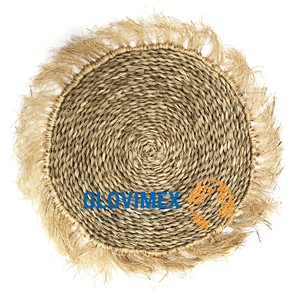 Vietrustic Certified Supplier Traditional Anti-Slip Seagrass Dinnerware Serving Placemat Set for Home Wedding Plate Serving - Product Image 4