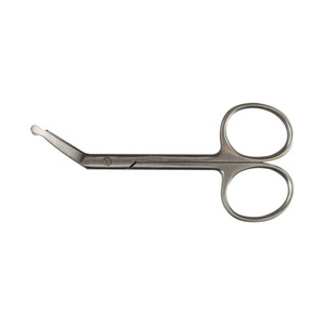 Ciseaux de soins infirmiers en acier inoxydable manuel pour pansements d'ostomie, 4,3 x 2,1 pouces, instrument chirurgical durable pour les médecins et les infirmières - Product Image 2