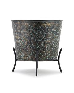 Maceta de metal de alta calidad con soporte para jardín, decoración del hogar con logotipo personalizado a bajo precio - Product Image 6