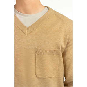 เสื้อสเวตเตอร์ผู้ชายทรงปกติ ผ้าฝ้าย 100% รุ่น MN-SWT-WS25-036 B พร้อมซิป ลายพิมพ์และลายทาง สำหรับฤดูใบไม้ผลิและฤดูใบไม้ร่วง - Product Image 1