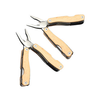 Multiutensile 15 in 1 per Campeggio e Sopravvivenza, Pinze Multifunzione Portatili con Manico in Legno - Product Image 4