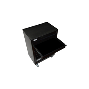 7-Drawer Mobile <b>Tool</b> <b>Cabinet</b> Black Rolling Steel Storage Cart - Product Image 6