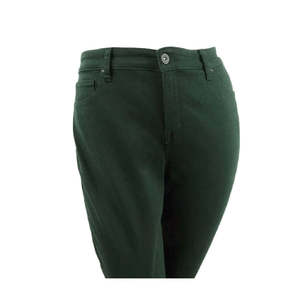 Jeans Boyfriend a Vita Alta per Donne Curvy Style & Co, Stampa Animalier Verde, Taglia XL - Denim Traspirante e Lavabile - Product Image 3