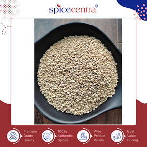 Graines de sésame blanc entières brutes bio de qualité supérieure Spicecentra India - Séchées, sélectionnées automatiquement, 99,97 %, pour la cuisine, personnalisables - Product Image 4
