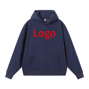 Custom High Quality Cotton 500gsm Heavyweight <b>Hoodies</b> Wholesale Blank Fleece Pullover Oversized Mens <b>Hoodies</b> - Product Image 5