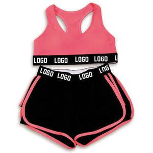 Transpirable Fitness Top Sujetador deportivo Gimnasio Pantalones cortos Ropa de yoga 2 piezas Ropa Streamline Nuevo Fitness Gym Conjuntos de mujer - Product Image 6