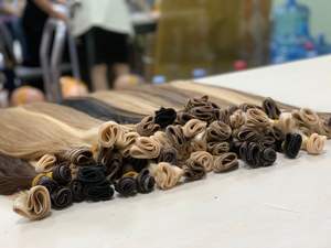 วิกผมคนเวียดนามสีตรงอัจฉริยะผมสุดหรูสองชั้นจัดส่ง DHL หนึ่งผู้บริจาค - Product Image 5