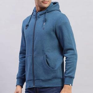 Sweat à capuche à la mode pour hommes, coupe ajustée, sweat à capuche décontracté pour adolescents et garçons, sweat à capuche en coton mélangé de bonne qualité à bas prix pour hommes - Product Image 2