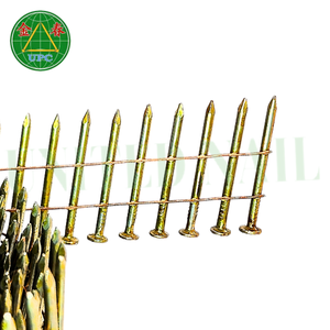 Clavos de bobina a granel de 1-1/4 pulgadas con vástago liso Cabezal a cuadros de larga duración diseñado para paletas con buena calidad para pistola de clavos - Product Image 5