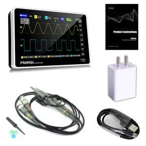 FNIRSI 1013D Digital Tablet oscilloscopio Dual Channel 100M larghezza di banda 1GS frequenza di campionamento Mini oscilloscopio digitale