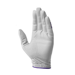 Guantes de golf de mano izquierda para hombre de piel de oveja blanca con logotipo de diseño personalizado al por mayor - Product Image 6