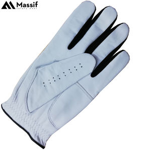 Gants de golf en cuir de cabretta de qualité supérieure, toucher doux, adhérence professionnelle, logo personnalisé OEM, vente en gros - Product Image 4