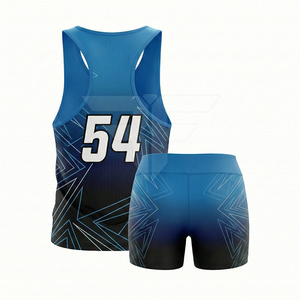 Uniforme de Atletismo Personalizado de Primera Calidad para Uso en Exteriores, 100% Poliéster, Ligero y Transpirable - Product Image 2