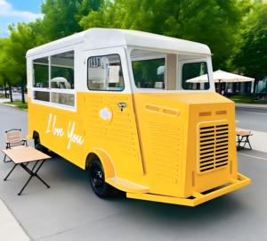 Chariot alimentaire en fibre de verre de style latin avec plaque chauffante au propane et bar à salsa pour la vente de tacos, churros et elotes en ambulant - Product Image 2