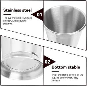 Vente chaude fabriqués à la main pur cuivre tasses tasses gobelets Julep tasses et Mule tasses indien en gros - Product Image 2