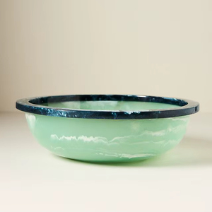 ชามผลไม้เรซิ่นทำมือสไตล์ร่วมสมัย เป็นมิตรกับสิ่งแวดล้อม ชามสลัดหรูหราทันสมัย ภาชนะเสิร์ฟตกแต่ง ใช้กับเครื่องล้างจานได้ ปรับแต่งได้ - Product Image 1