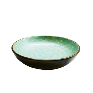 Cuenco Mango Madera Ensaladas Pasta Fruta Platos Laterales Diseñador Forma redonda Cuenco de madera Comida Servir Cuenco Venta al por mayor Navidad - Product Image 3