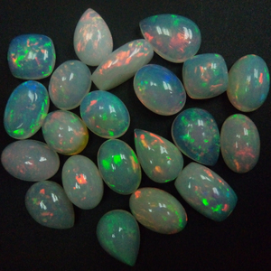 High Quality Natural Ethiopian <b>Opal</b> Gems Oval Cut Cabochon Shape Genuine Loose Gemstone for Jewelry Making Ring <b>Necklace</b> <b>Pendant</b> - Product Image 1