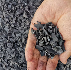 Carbón Activado Granular de Cáscara de Coco para Procesamiento, Recuperación y Refinación de Oro, Bajo en Cenizas, Malla 6x12, Precio Económico por Tonelada - Product Image 1