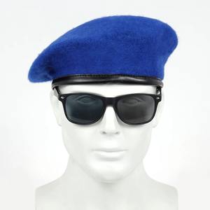 Chapeau béret en denim tendance, en laine, imperméable, réglable, unisexe, pour toutes les saisons, chapeau chaud d'extérieur de style rétro - Product Image 4