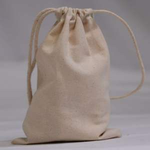 Bolsa de almacenamiento de polvo de algodón de lona para velas de lino ecológica al por mayor, cómoda, reutilizable, logotipo personalizado impreso reciclado a la moda - Product Image 1
