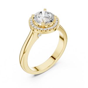 jewels 18K Gold Fine Jewelry <b>Statement</b> <b>Ring</b> for Party Wear - Product Image 6