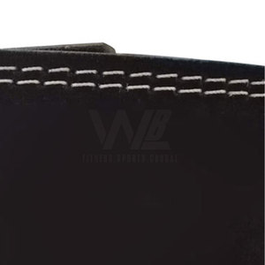 Ceinture de soutien en cuir de vachette robuste antidérapante avec boucle à levier en acier pour hommes et femmes, idéale pour la musculation, l'haltérophilie et le bodybuilding - Product Image 6